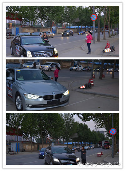 七點(diǎn)二十左右，43輛車(chē)分批駛?cè)電W斯卡汽車(chē)影院并領(lǐng)取電影票。