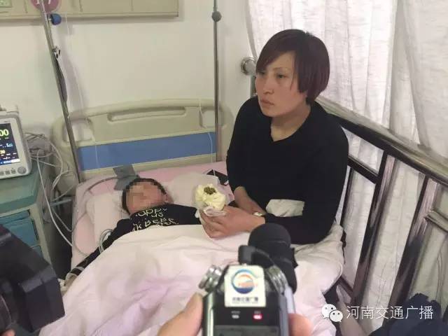 小浩天的母親通過河南交通廣播向所有幫助他們的人表達了感謝！
