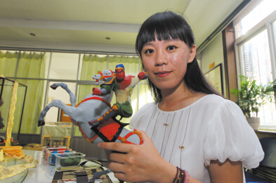 精美的造型,你能想到是鐘蕾用面做成的嗎 精美的造型,你能想到是鐘蕾用面做成的嗎