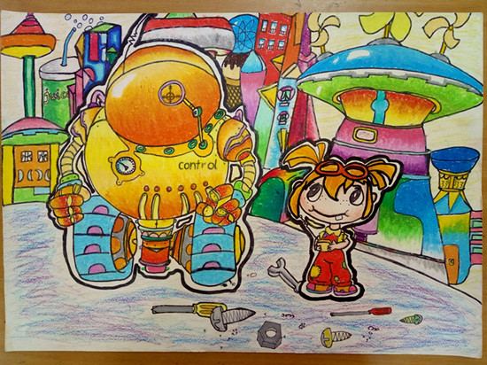 李培瑤《我的智能伙伴》輔導(dǎo)教師：時(shí)尹航（工一小）