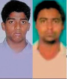 輪奸女記者一案中的兩名主要嫌疑犯。