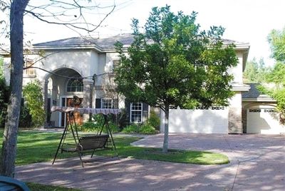 張曙光在美國(guó)的豪宅。資料圖片