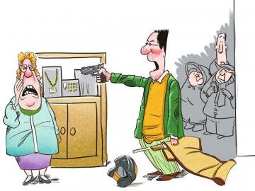 男子持玩具槍闖美容店 掌摑女老板后鎮(zhèn)定離開 男子持玩具槍闖美容店 掌摑女老板后鎮(zhèn)定離開