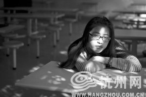 　筆試面試都過了最終沒被錄取，讓胡格格非常失落。 記者 陳中秋 攝