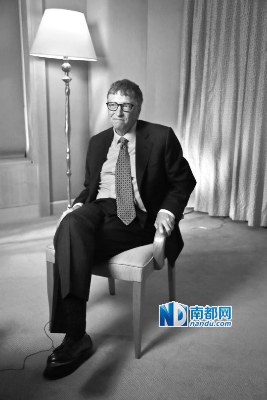 比爾·蓋茨接受美國(guó)《滾石》雜志專訪。