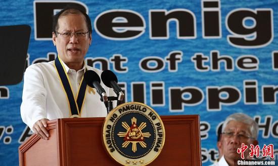 　　資料圖：菲律賓總統(tǒng)阿基諾。中新社發(fā) Malacanang 攝