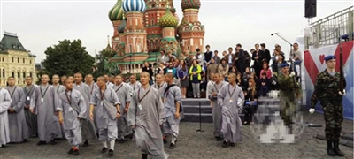 少林寺武僧團參加俄羅斯2013年的國際軍樂節(jié) 少林寺武僧團參加俄羅斯2013年的國際軍樂節(jié)