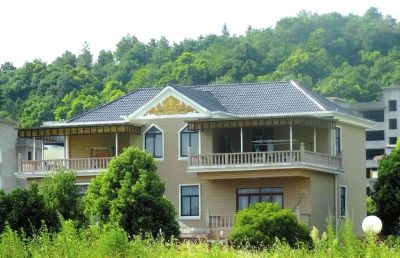 江西宜春，氣功大師王林在樟竹路紫薇山莊旁的別墅。圖/CFP