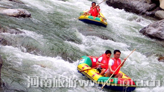 濟(jì)源王屋山漂流開(kāi)漂 濟(jì)源王屋山漂流開(kāi)漂