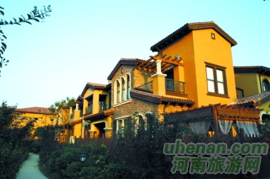 花都溫泉，從天空下走到房間里