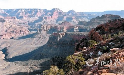 　　美國科羅拉多大峽谷是人生應(yīng)該去的50個(gè)地方之一。 新華社/路透