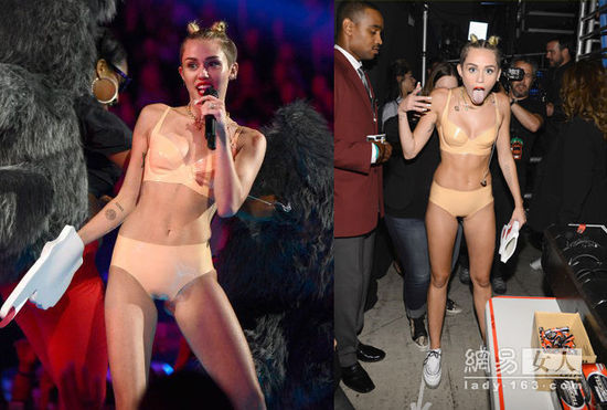 《時(shí)代》2013最佳最雷著裝 麥莉裸色比基尼成最雷 《時(shí)代》2013最佳最雷著裝 麥莉裸色比基尼成最雷