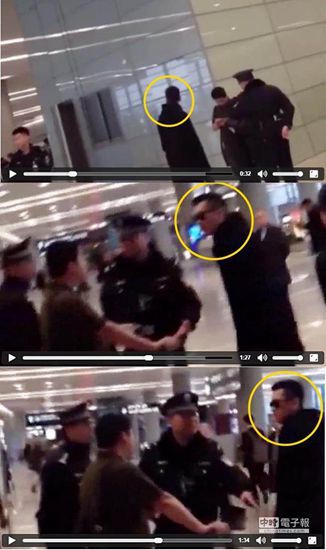 “爾康”周杰機(jī)場與他人吵架：你是二貨嗎？（圖）