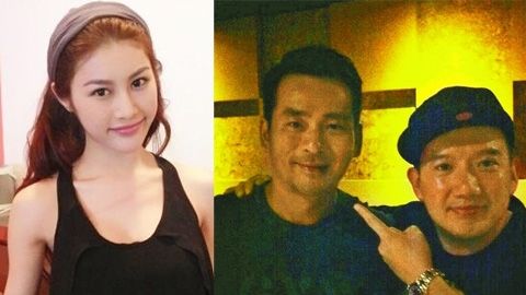 劉俐直認，當(dāng)日在澳門見面位男士，系太陽娛樂公司老板周焯華。