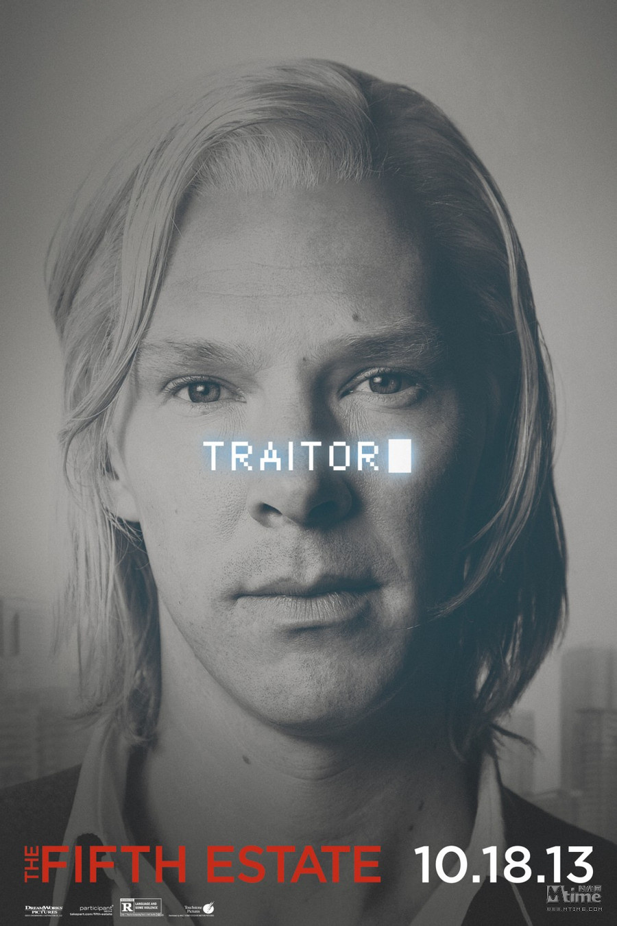 "維基解密"傳記片人物海報 "維基解密"傳記片人物海報