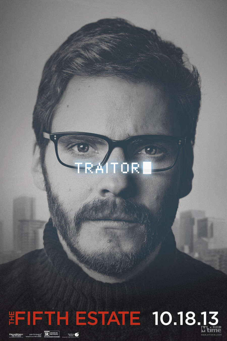 "維基解密"傳記片人物海報 "維基解密"傳記片人物海報