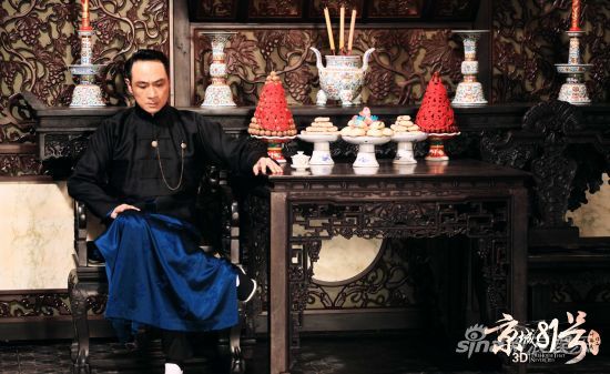 吳鎮(zhèn)宇飾演的霍家大少爺，正為二弟冥婚一事焦頭爛額