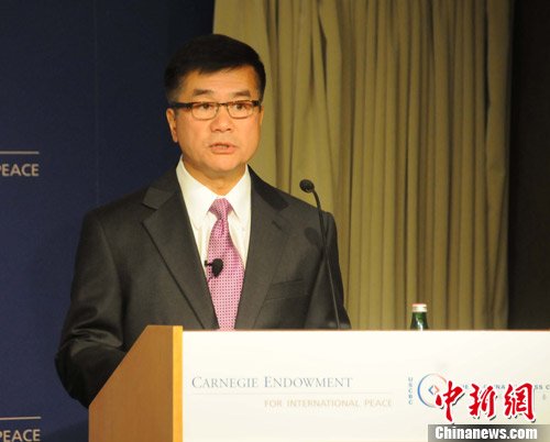 資料圖：美國駐華大使駱家輝。中新社發(fā) 德永健 攝