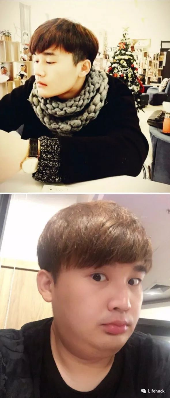 長胖20斤，臉型怎么變？這些例子看完扎心了！