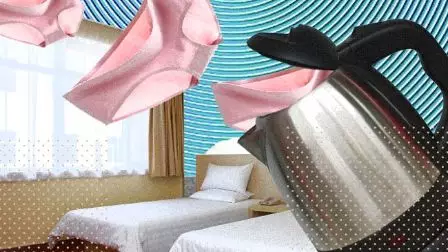 太惡心！女游客竟用酒店燒水壺煮自己的臟內(nèi)褲