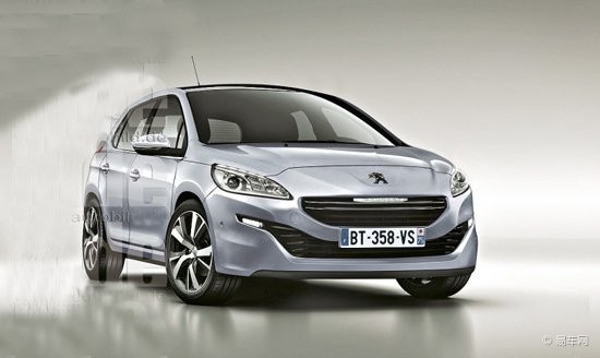 新款標致308預(yù)告圖 新款標致308預(yù)告圖