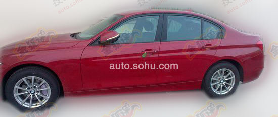 入門級(jí)寶馬3系測(cè)試車諜照