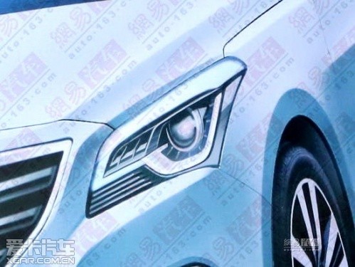 北京現代全新中級車諜照 北京現代全新中級車諜照