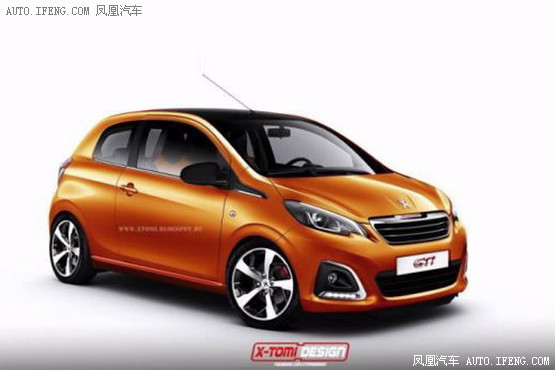 標致108 GTI性能版 標致108 GTI性能版