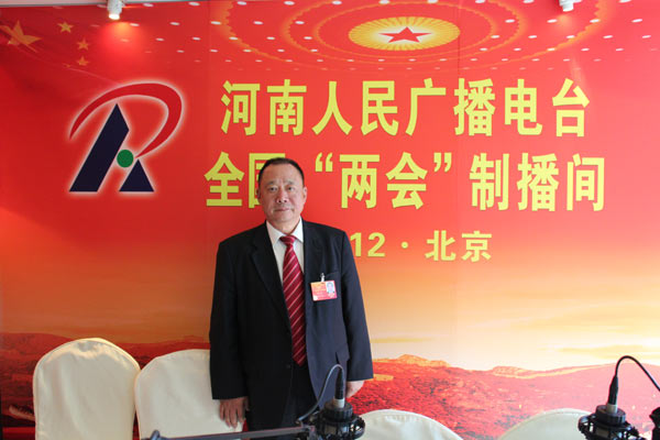 三全董事長陳澤民做客河南電臺(tái)《政府在線》全國兩會(huì)直播室