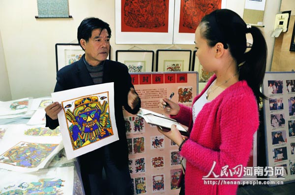 開封鼓樓商業(yè)街開街 朱仙鎮(zhèn)年畫亮相鼓樓 開封鼓樓商業(yè)街開街 朱仙鎮(zhèn)年畫亮相鼓樓