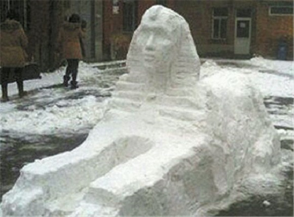 創(chuàng)意十足！日系列卡通雪人走紅