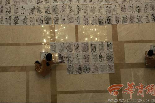 陜西高考美術(shù)閱卷現(xiàn)場曝光 陜西高考美術(shù)閱卷現(xiàn)場曝光