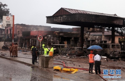 加納加油站大火 死亡人數(shù)超過200人 加納加油站大火 死亡人數(shù)超過200人