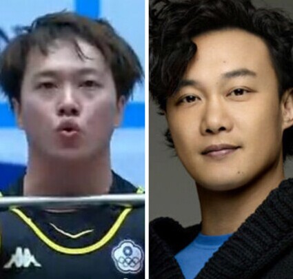 臺女子舉重冠軍撞臉陳奕迅 臺女子舉重冠軍撞臉陳奕迅