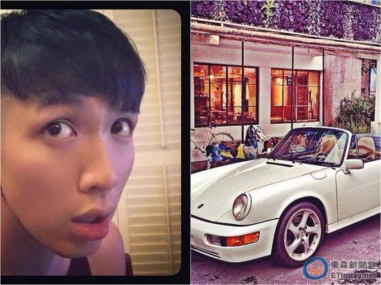 柯震東自己也擁有一輛法拉利跑車，但這次發(fā)生車禍并非他所駕駛，而出事后本人也沒做出說(shuō)明。