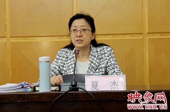 河南省委常委、組織部部長(zhǎng)夏杰