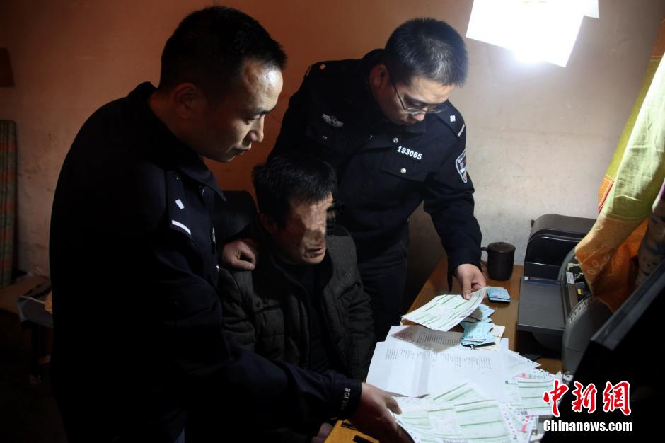 圖為抓獲犯罪嫌疑人（資料圖片）。