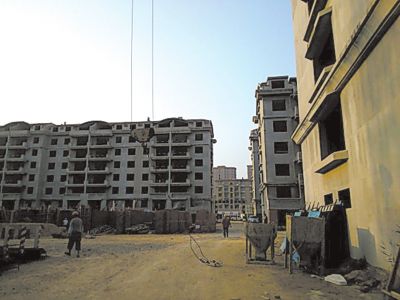 　適園雅居小區(qū)，已建起13棟住宅樓。