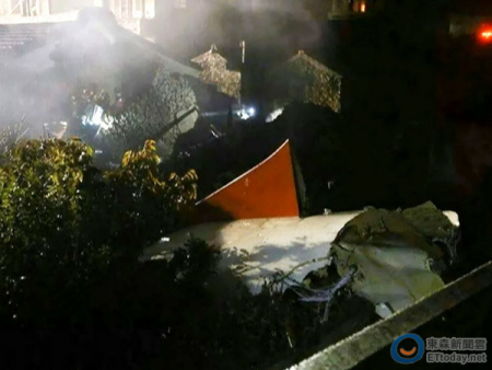 臺媒稱已找到35具復興乘客遺體 現(xiàn)場機身斷三截