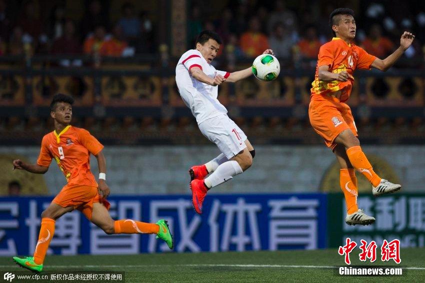 2018世界杯預(yù)選賽:中國(guó)6-0橫掃不丹 贏得開門紅 2018世界杯預(yù)選賽:中國(guó)6-0橫掃不丹 贏得開門紅