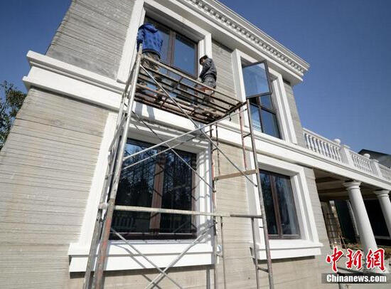 看！這些別墅都是3D打印出來(lái)的 僅耗時(shí)1天