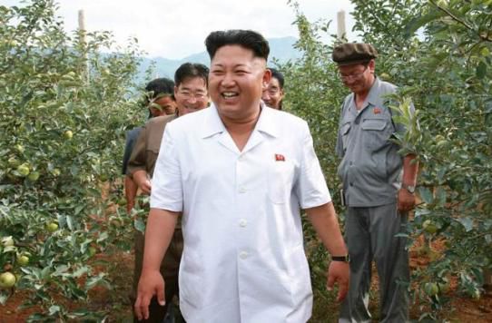 金正恩視察果木農(nóng)場(chǎng)贊其世外桃源讓人詩興大發(fā) 金正恩視察果木農(nóng)場(chǎng)贊其世外桃源讓人詩興大發(fā)