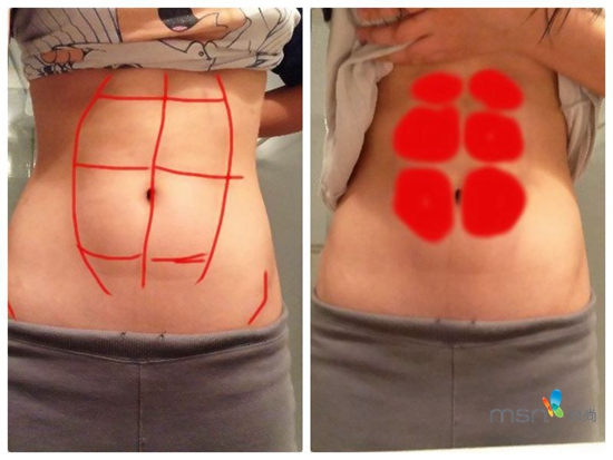 蔡依林 你的馬甲線“脫妝”了！