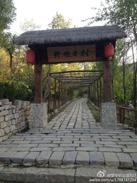 井塘古村(圖:@夢(mèng)中的女孩527)