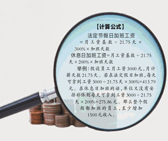 2014年五一加班工資怎么計(jì)算？