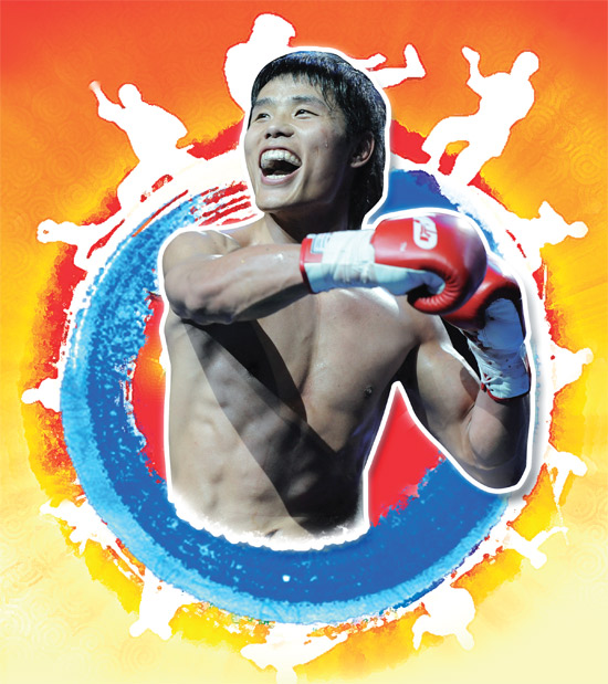 《武林風(fēng)》上演中韓對(duì)抗賽 中國勇士方便KO韓國選手 《武林風(fēng)》上演中韓對(duì)抗賽 中國勇士方便KO韓國選手