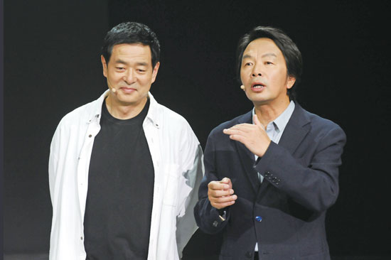 濮存昕和劉震云 濮存昕和劉震云